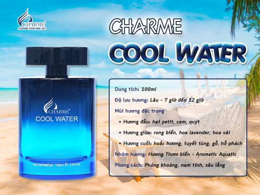 Nước Hoa Charme Nam Cool Water